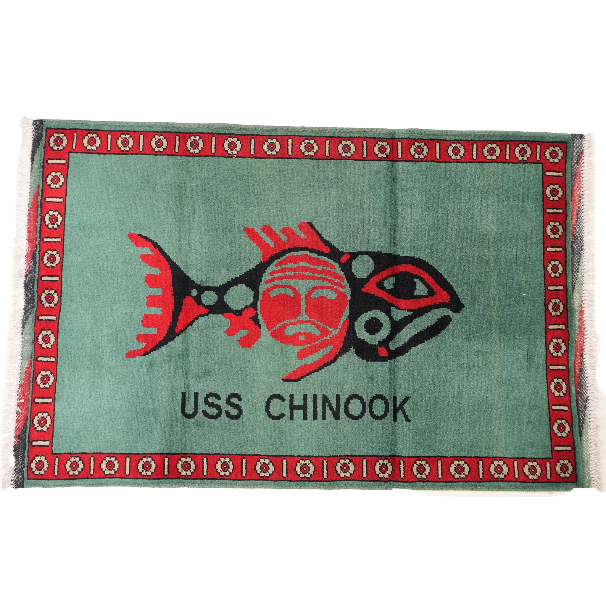 USS Chinook Afghan Rug - Image 2
